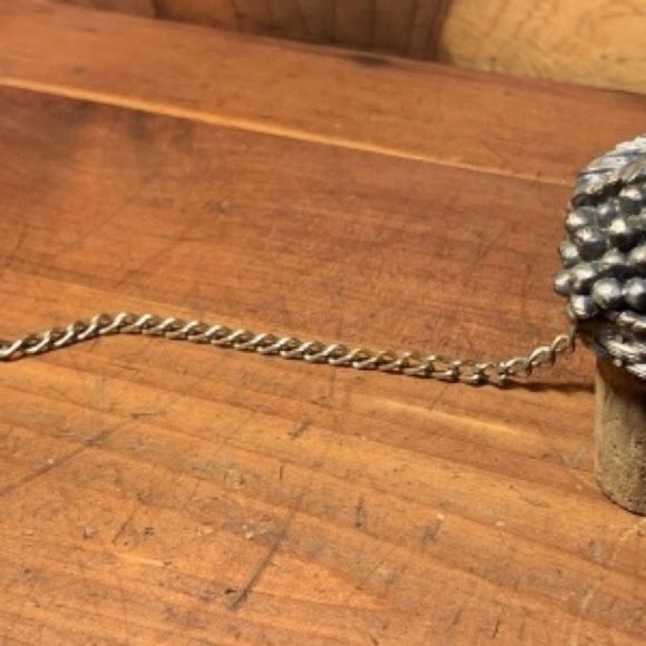 Vintage Pewter Candle Snuffs & Pewter Grapevine Wine Cork/Stop Candle Snuffer - Picture 7 of 7